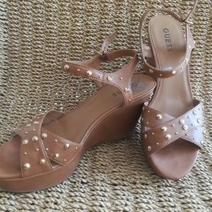 Guess Studded Wedges